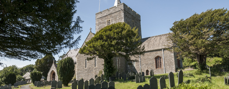 The Church of St Padarn, Llanbadarn Fawr.